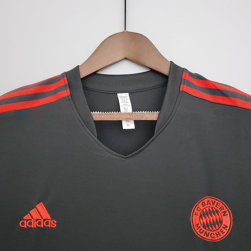 Camisa Bayern de Munique Treino 2021/22 Adidas Masculina - Preto