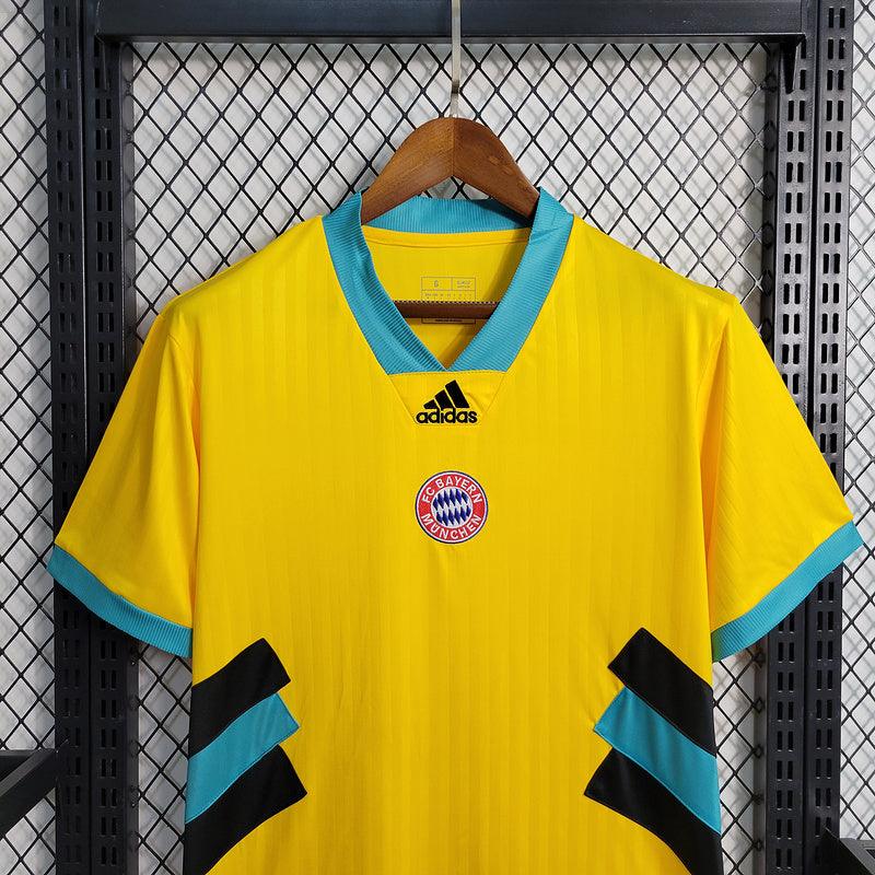 Camisa Bayern de Munique 2023/24 Adidas Masculina - Amarela