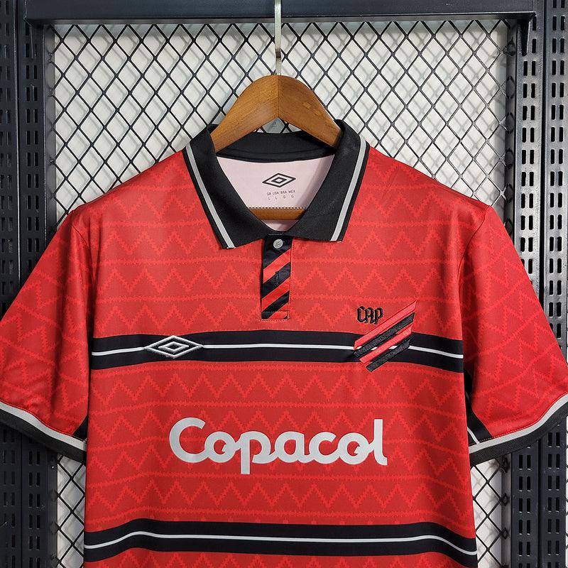 Camisa  Atlético Paranaense Umbro 2023/24 edição especial Polo- Vermelho/preto