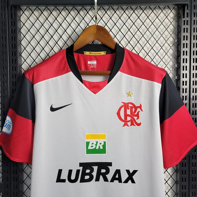 Camisa Retrô Flamengo II Away Adidas 2008/09 Masculino Branco
