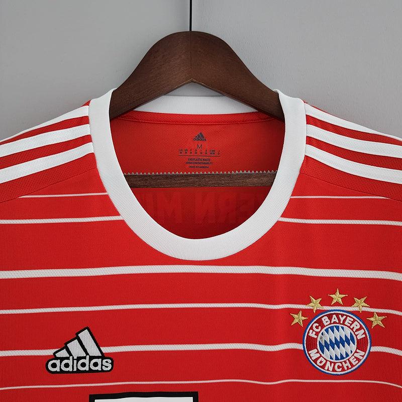 Camisa Bayern de Munique I Home 2022/23 Adidas Masculina - Vermelha