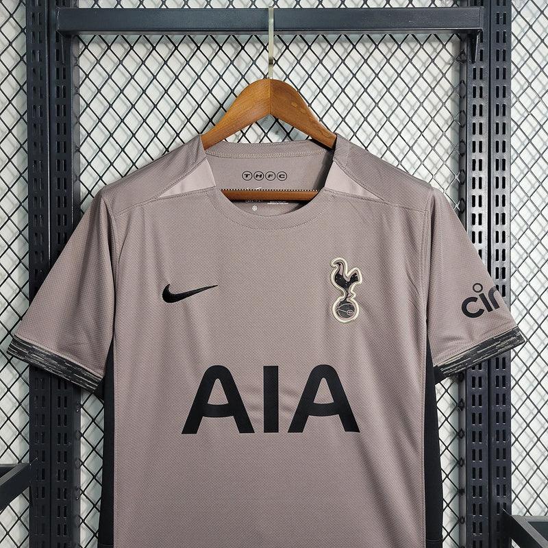 Camisa Tottenham II 2023/24 - Marrom/Preto Nike