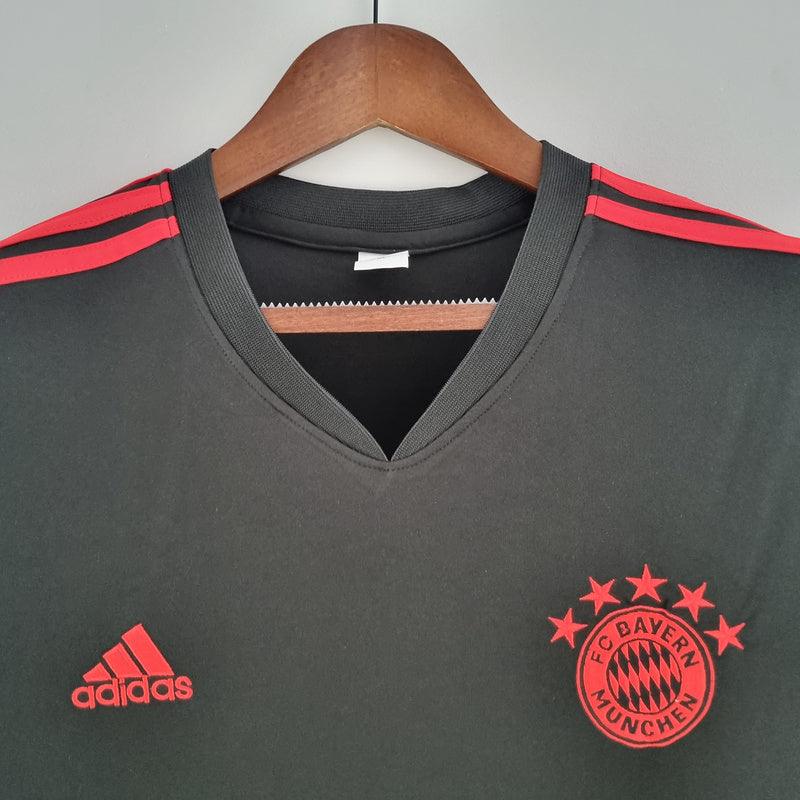 Camisa Bayern de Munique Treino 2022/23 Adidas Masculina - Preto