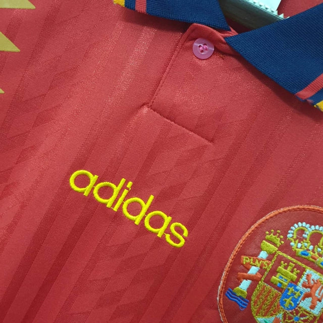 Camisa Espanha Retrô 1994 Vermelha - Adidas