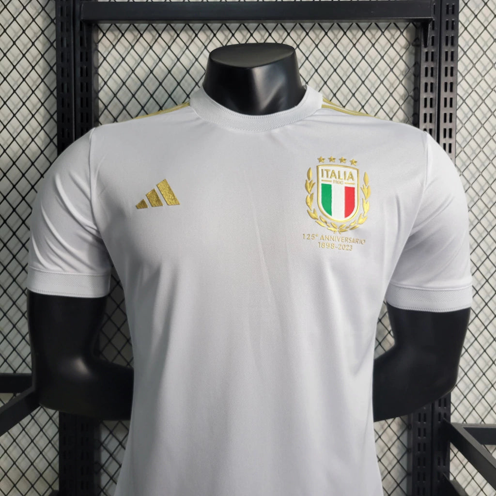 Camisa Seleção Itália Adidas 125 anos 23/24 Jogador - Masculino Branca