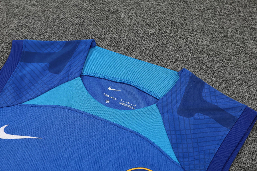 Conjunto Regata Chelsea Training 22/23 Nike - Azul