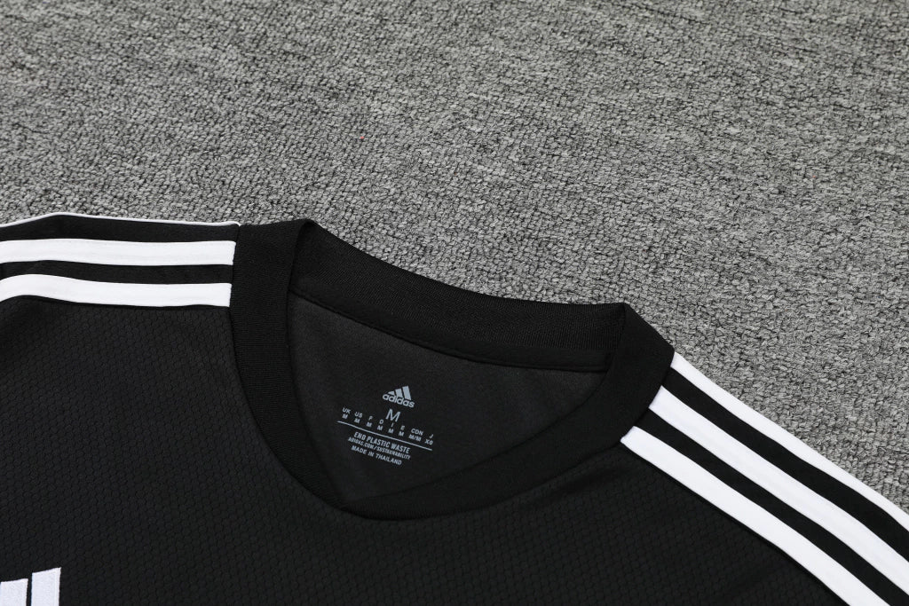 Conjunto Regata Real Madrid Training 2022/23 Adidas - Preto