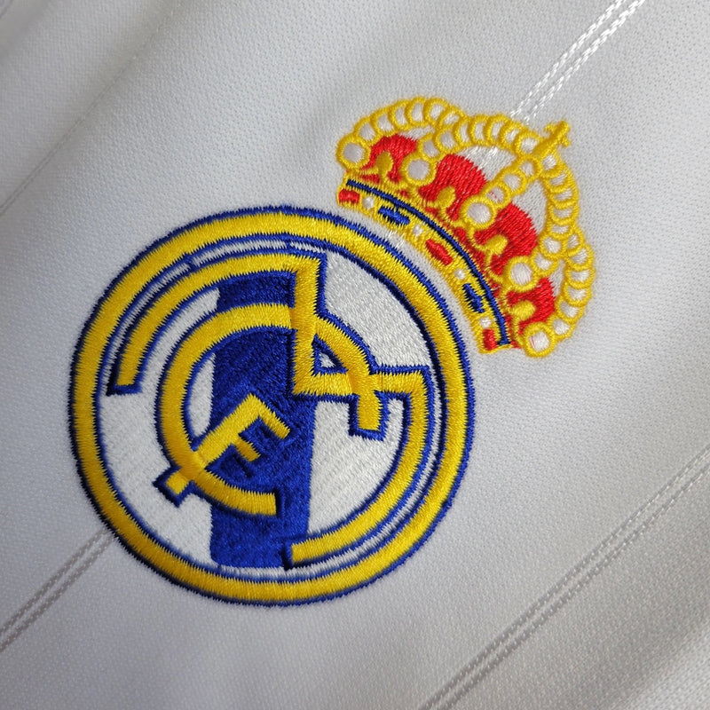 Camisa Retrô Real Madrid I Home Adidas 2012/13 Masculino Branco
