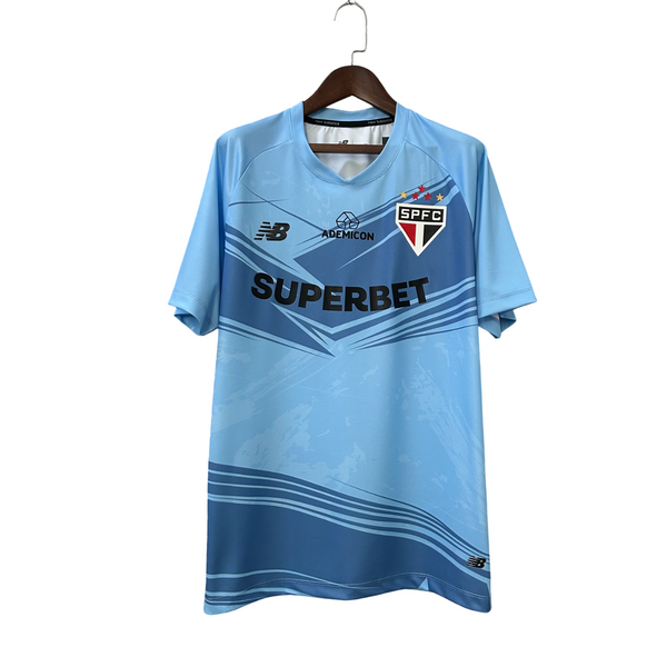 Camisa Tricolor Paulista Treino 25/26 New Balance Masculina - Azul