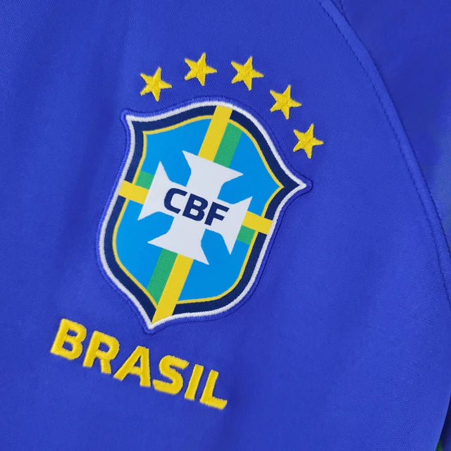 Camisa Brasil Away Nike Torcedor 2022/23 Masculino Azul
