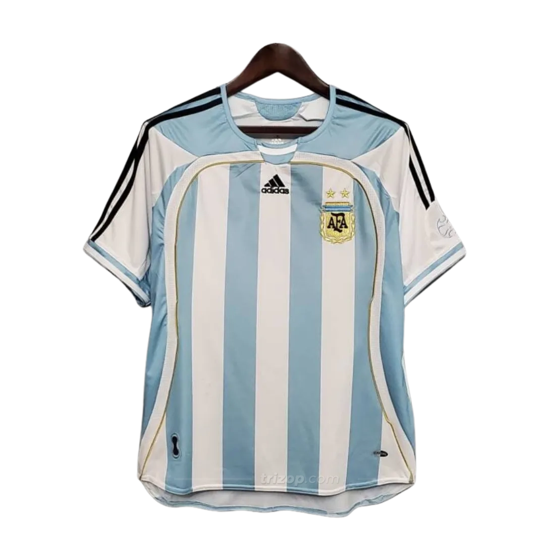 Camisa Retro Seleção Argentina 2006 - Azul