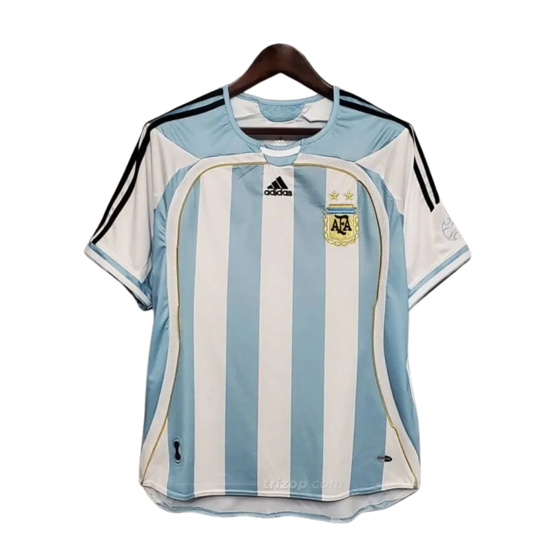 Camisa Retro Seleção Argentina 2006 - Azul
