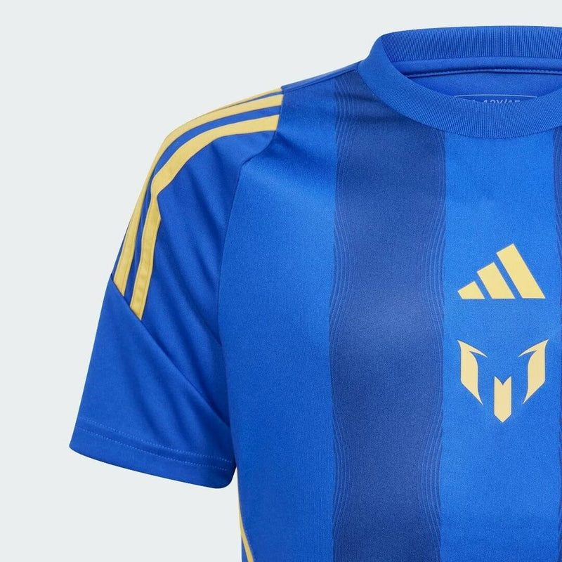 Camisa Adidas X Messi “Spark Gen10s” 2024/25 Torcedor Masculino - Azul Royal