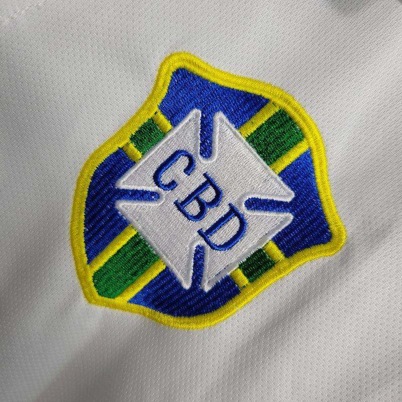 Camisa Retrô Brasil Nike 2004/05 Masculino Branco