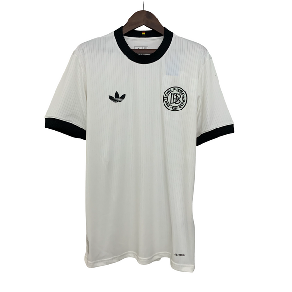 Camisa Alemanha Edição Aniversário 125 anos 2025 Adidas Masculino - Branco