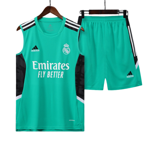 Conjunto Regata Real Madrid Training 2022/23 Adidas - Verde