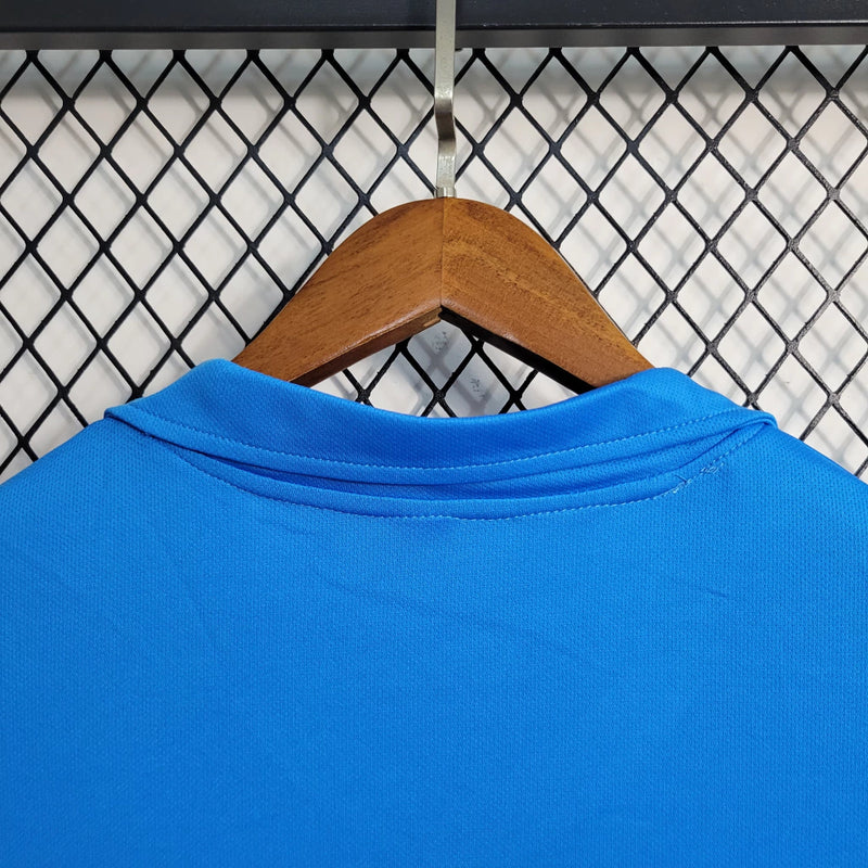 Camisa Retrô Napoli Umbro 88/89 Masculino Azul