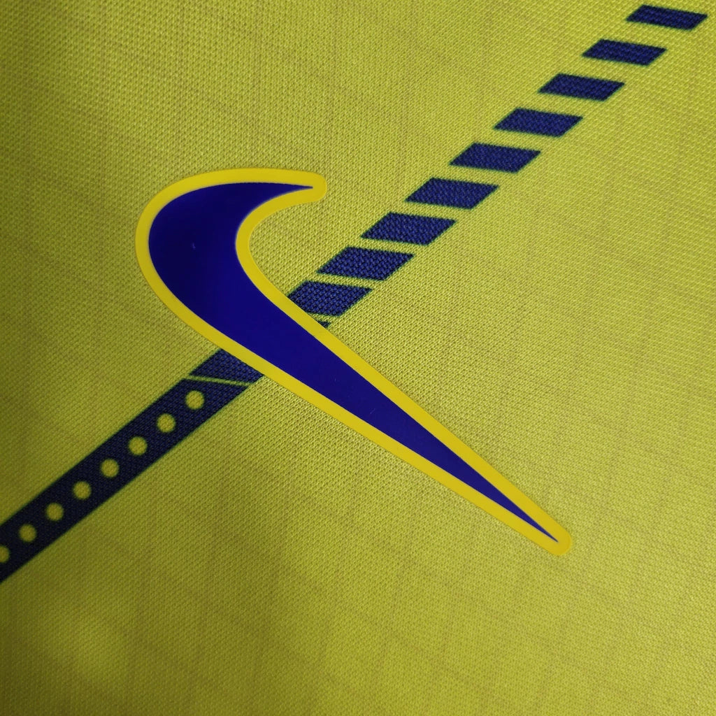 Camisa Al-Nassr I Home Nike Torcedor 2023/24 Masculino Amarelo