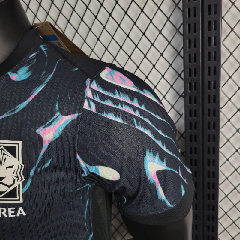 Camisa Coreia do Sul II Nike Jogador 2024/25 Masculino Preto