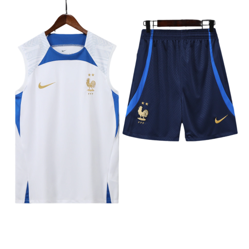Conjunto Regata França Training 2022/23 Nike - Branco