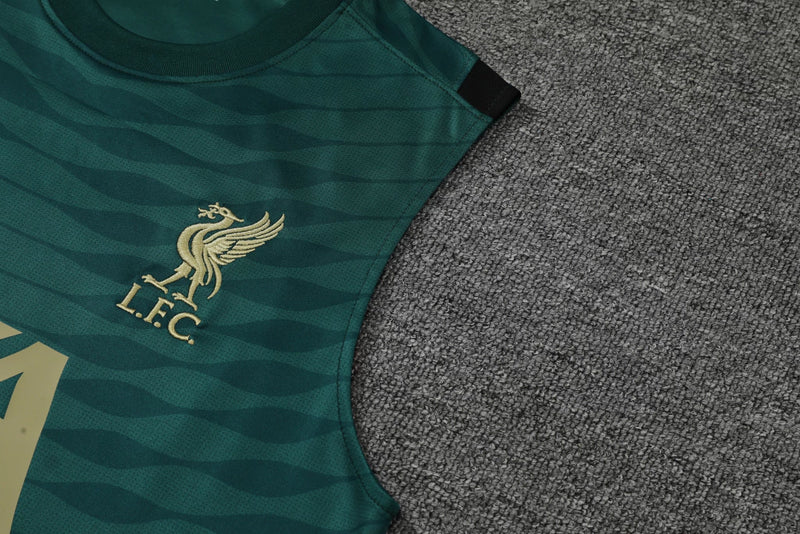 Conjunto Regata Liverpool 22/23 Nike - Verde+Preto