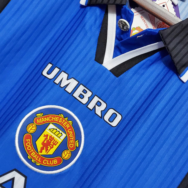 Camisa Manchester United Retrô 1996/1997 Azul - Umbro
