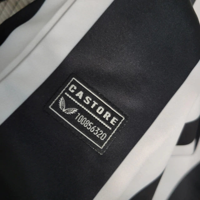 Camisa Newcastle I 23/24 - Torcedor Castore Masculina - Branco e Preto