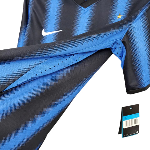 Camisa Inter de Milão Retrô 2010/2011 Azul e Preta - Nike