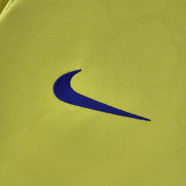 Camisa Brasil Home Nike Torcedor 2022/23 Masculino Amarelo