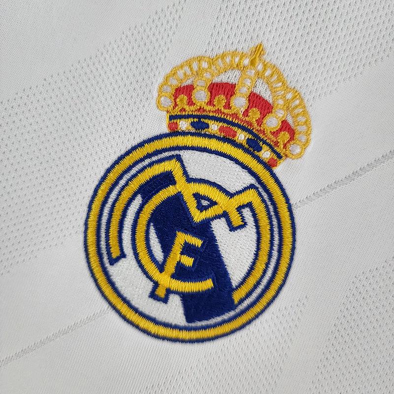 Camisa Retrô Real Madrid I Home Adidas 2017/18 Masculino Branca
