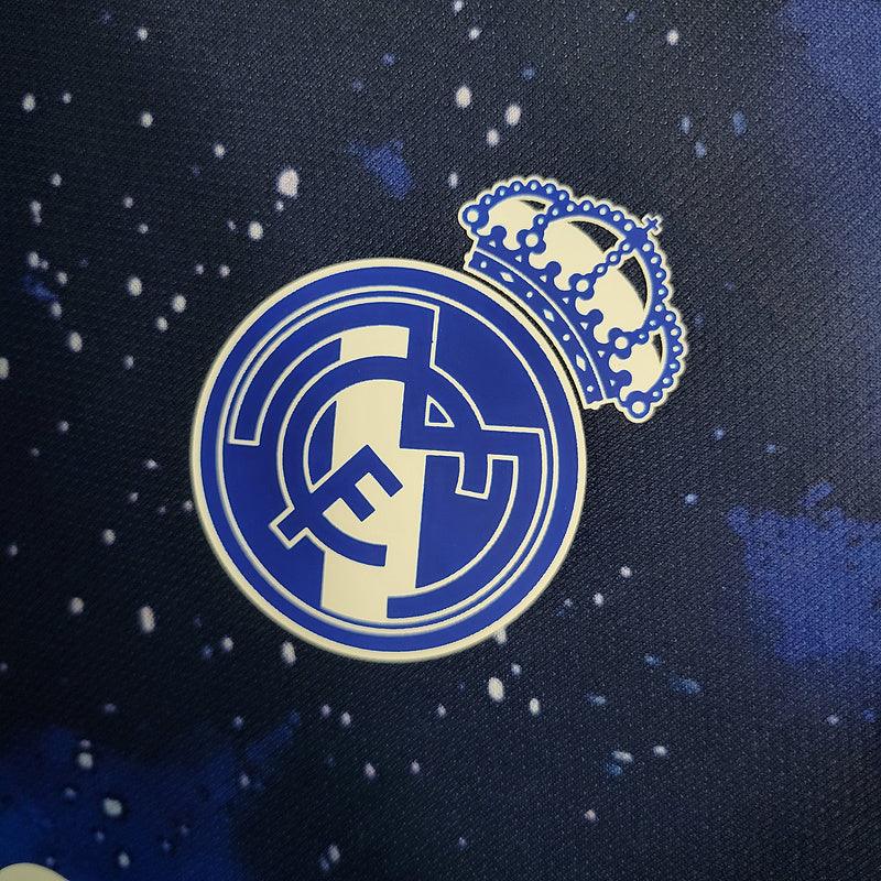 Camisa Real Madrid Especial 2018/19 Adidas Retrô - Azul Galáxia