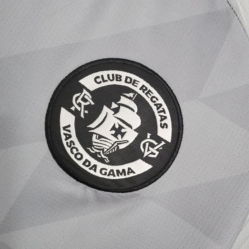 Camisa Kappa- Vasco 2021/22- CInza