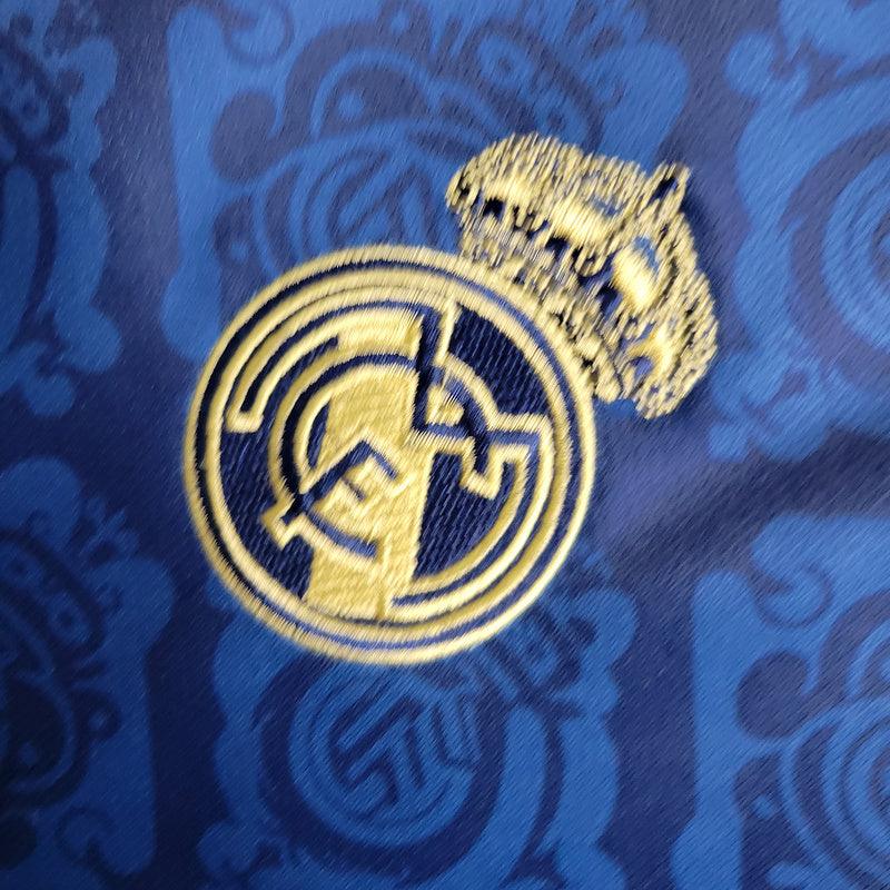 Camisa Real Madrid Adidas 23/24 Torcedor Masculino Azul