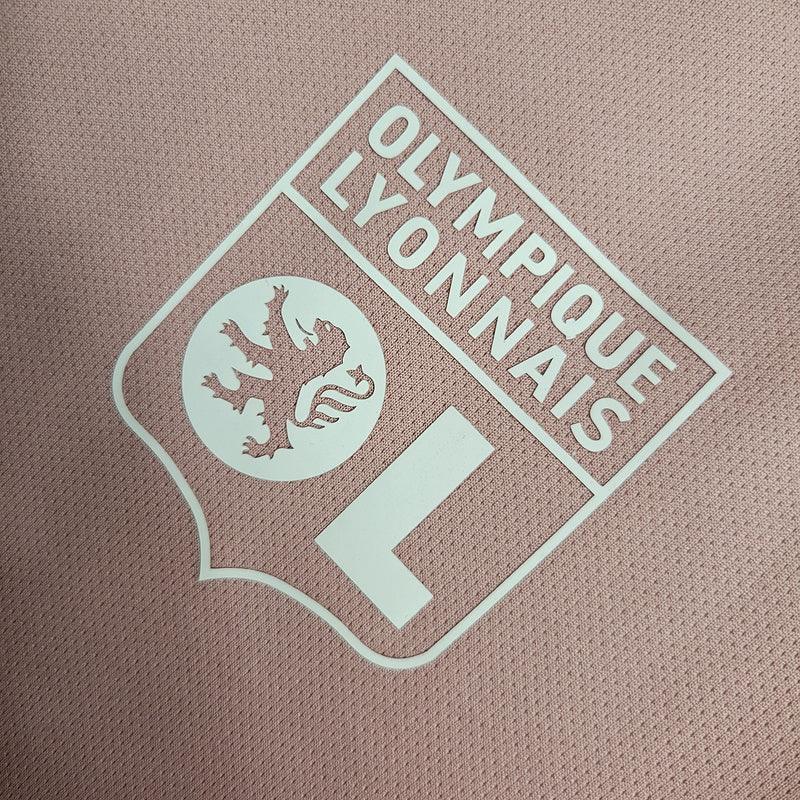 Camisa Lyon Treino Adidas Torcedor 2023/24 Masculino Rosa