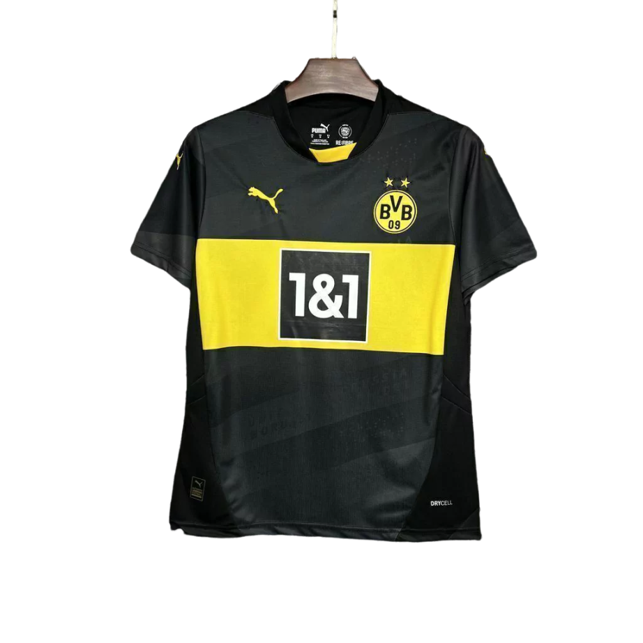 Camisa Borussia Dortmund II Away Puma Torcedor 2024/25 Masculino Preta