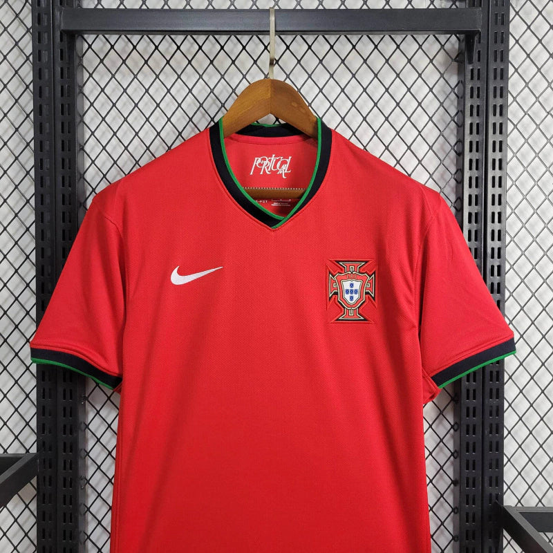 Camisa Seleção Portugal I Home Nike Torcedor 2024/25 Masculino  Vermelho