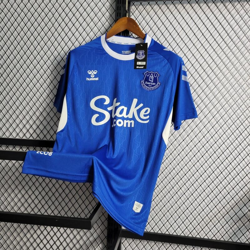 Camisa Everton I Hummel 22/23 Torcedor Azul