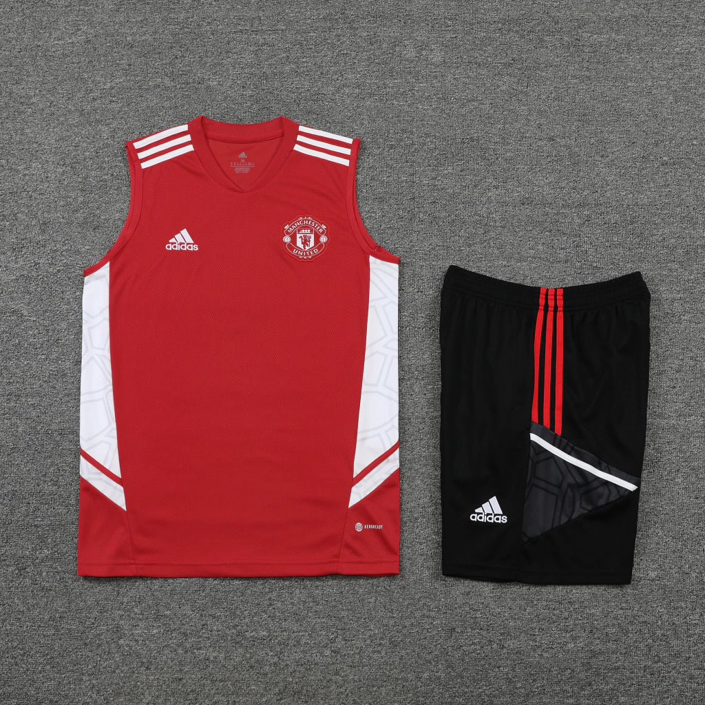 Conjunto de Treino Manchester United - 24/25 Vermelho