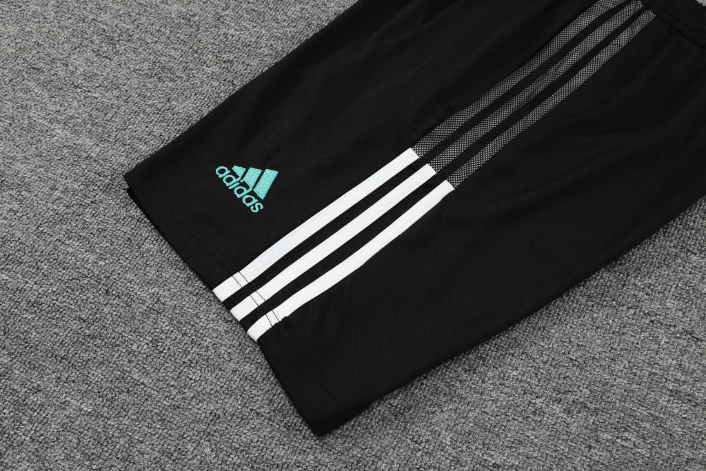 Conjunto Regata Arsenal Training 2022/23 Adidas - Preto