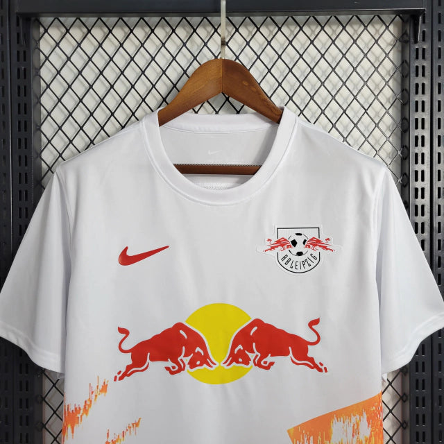 Camisa RB Leipzig Edição Especial Nike Torcedor 2023/24 Masculino Branco