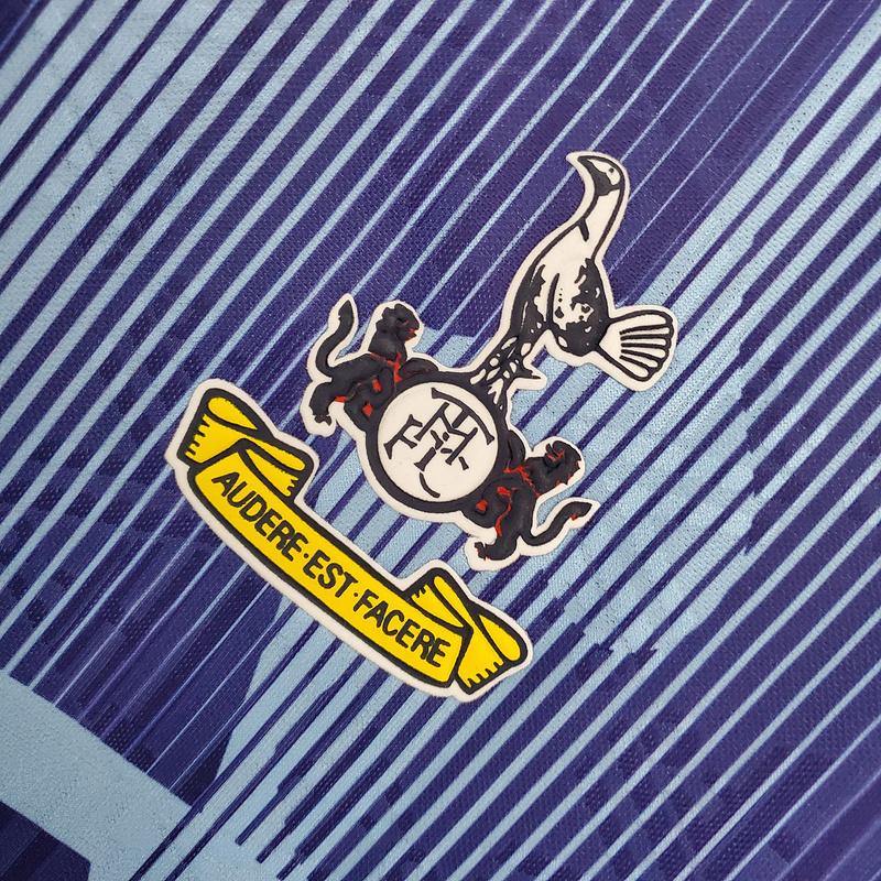 Camisa Umbro - Tottenham III Away 1992/94 Retrô- Azul