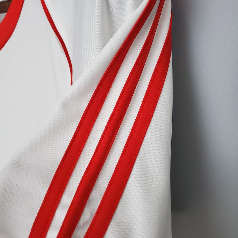 Camisa River Plate Home 1986/87 Adidas Retrô Masculina - Branco