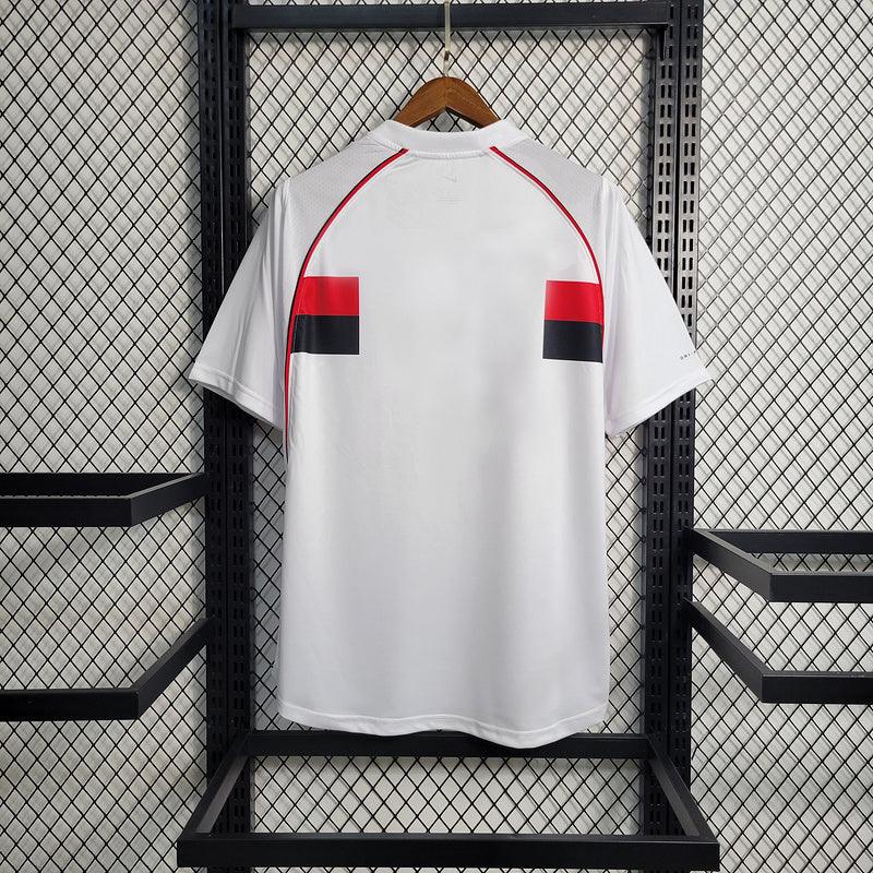 Camisa Flamengo II Away Retrô 2002/03 Adidas Masculina - Branco
