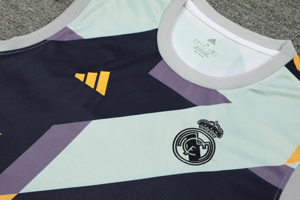 Conjunto Regata Real Madrid Training 2023/24 Adidas - Verde