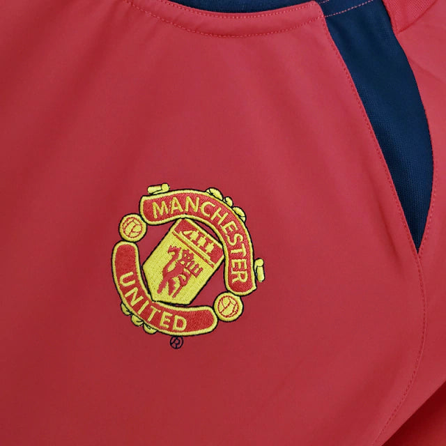 Camisa Retrô Manchester United Nike 2002/03 Masculino Vermelho