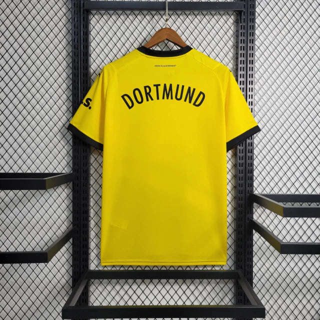 Camisa Borussia Dortmund I Puma 23/24 Torcedor Masculino Amarelo