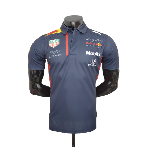 Camisa Fórmula 1 Red Bull Racing / Aston Martin Azul Polo 2022/23
