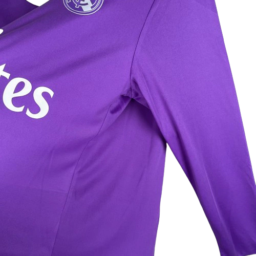 Camisa Retrô Real Madrid II Away Adidas 2016/17 Masculino  Roxo