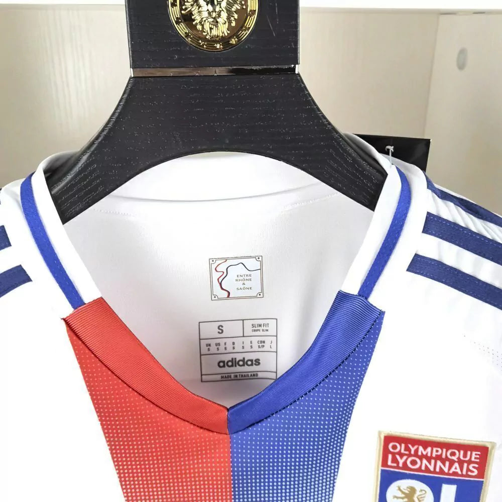 Camisa Lyon I Home 2024/25 Torcedor Adidas Masculino Branco