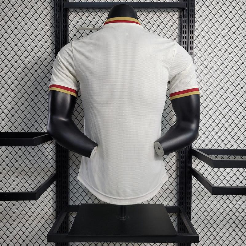 Camisa Arsenal edição especial Adidas Jogador 2023/24 Branco e Dourado